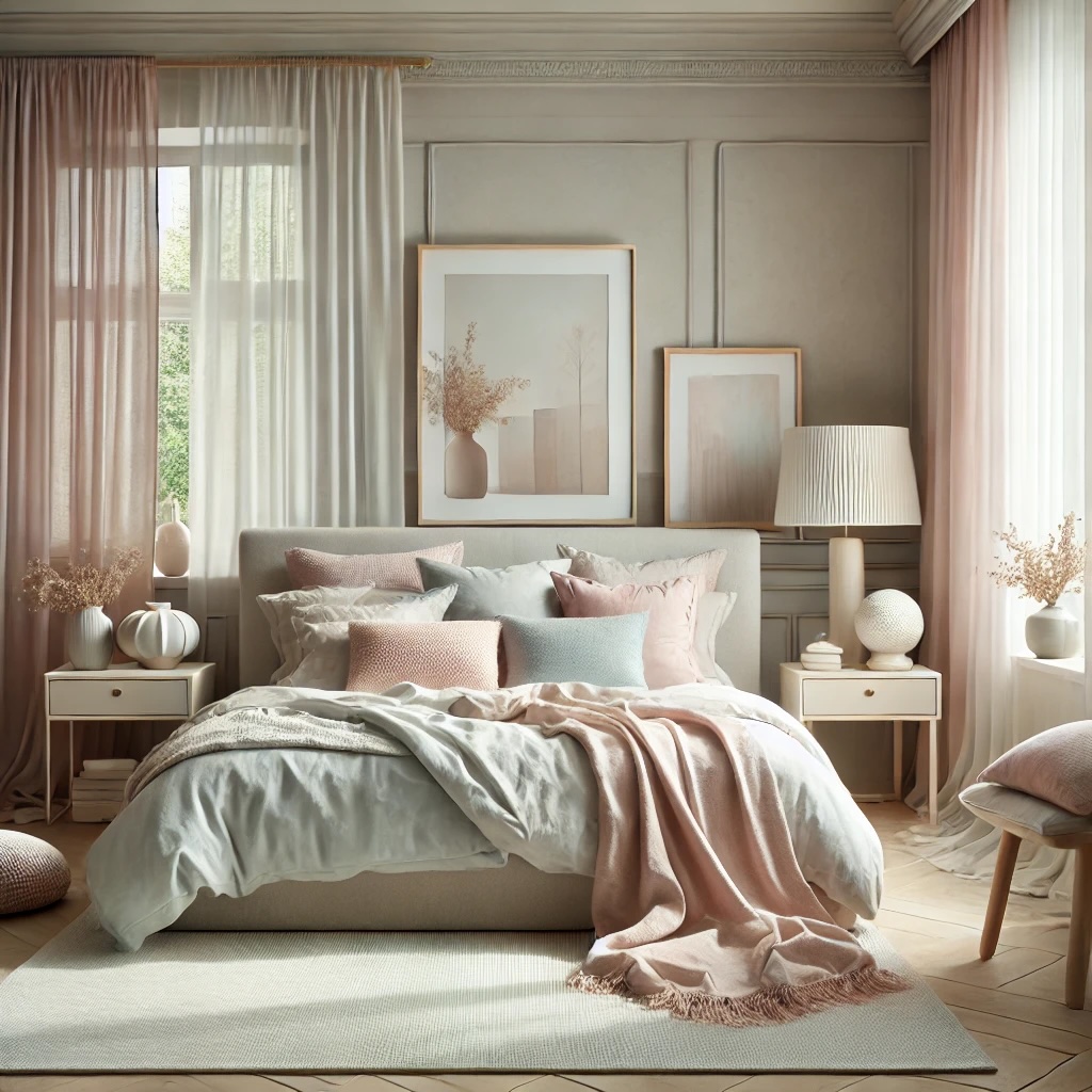 bedroom airy